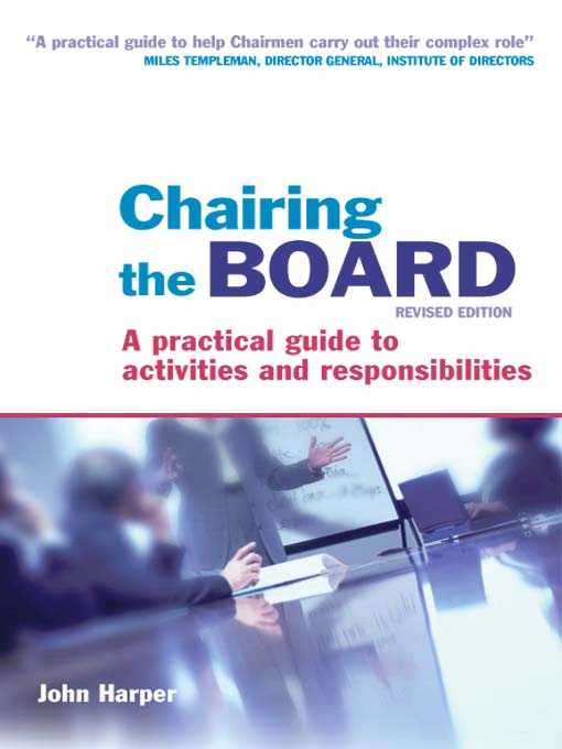 Title details for Chairing The Board by John Harper - Available